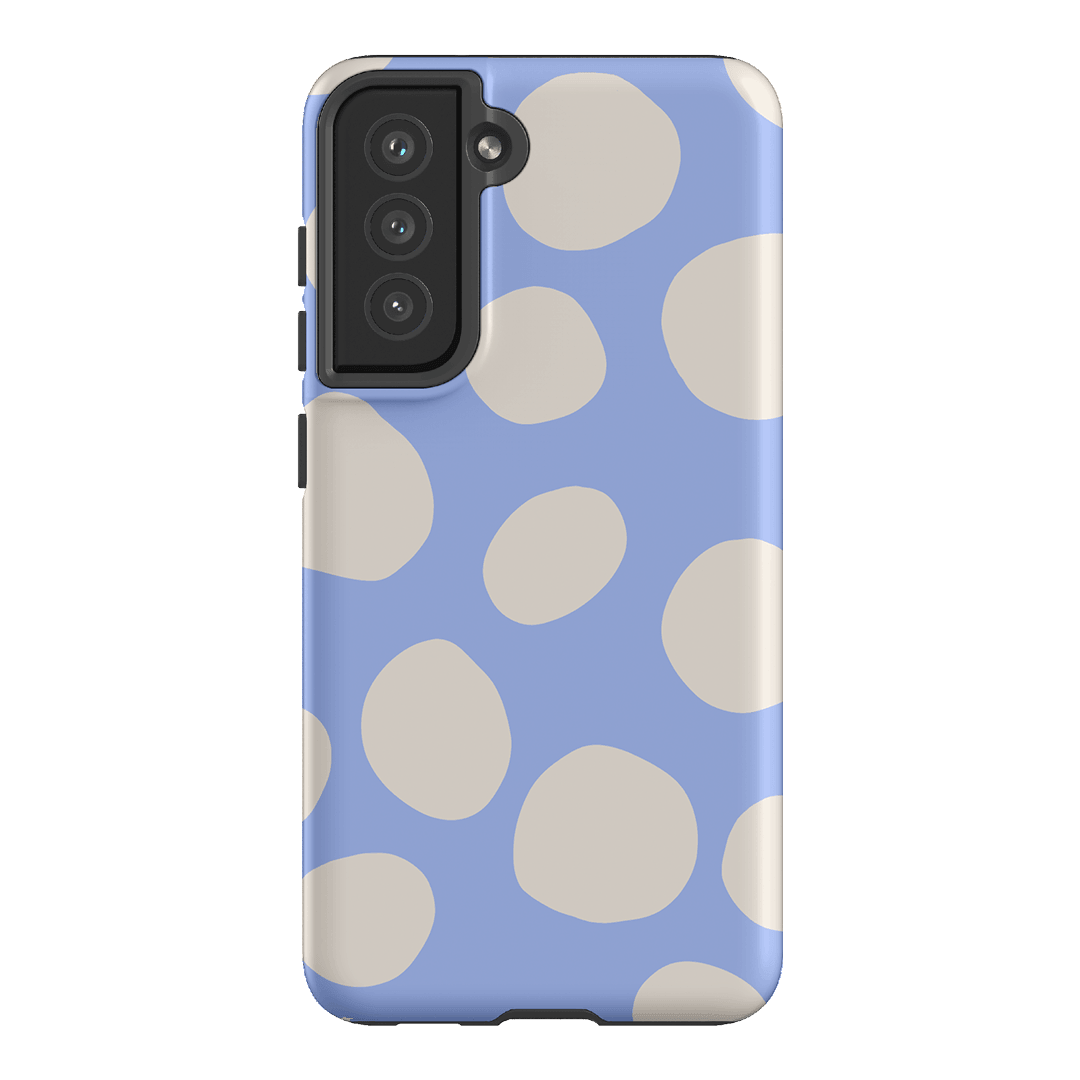 Pebbles Periwinkle Salt Printed Phone Cases Samsung Galaxy S21 FE / Armoured by Veronica Tucker - The Dairy