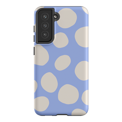 Pebbles Periwinkle Salt Printed Phone Cases Samsung Galaxy S21 FE / Armoured by Veronica Tucker - The Dairy