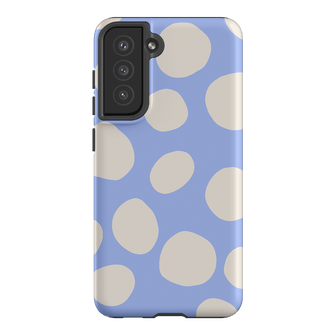 Pebbles Periwinkle Salt Printed Phone Cases Samsung Galaxy S21 FE / Armoured by Veronica Tucker - The Dairy