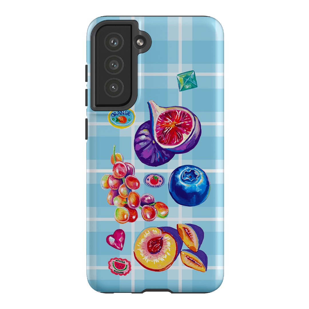 Plaid Picnic Printed Phone Cases Samsung Galaxy S21 FE / Armoured by Femke Studio - The Dairy