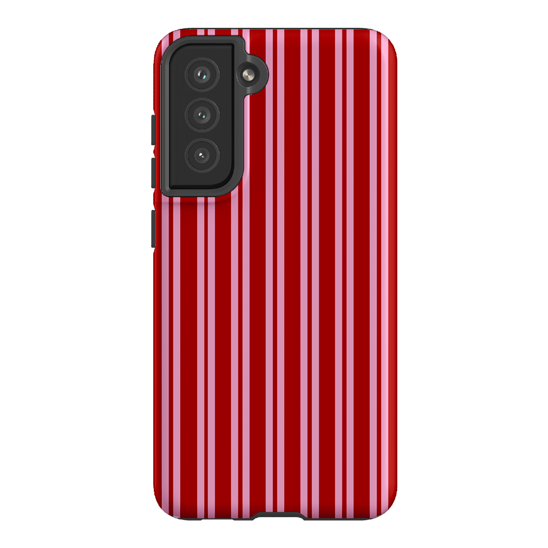 Punch Stripes Printed Phone Cases Samsung Galaxy S21 FE / Armoured by The Dairy - The Dairy