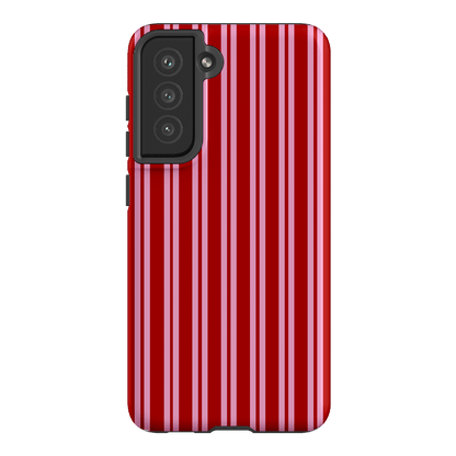 Punch Stripes Printed Phone Cases Samsung Galaxy S21 FE / Armoured by The Dairy - The Dairy