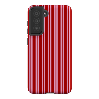 Punch Stripes Printed Phone Cases Samsung Galaxy S21 FE / Armoured by The Dairy - The Dairy