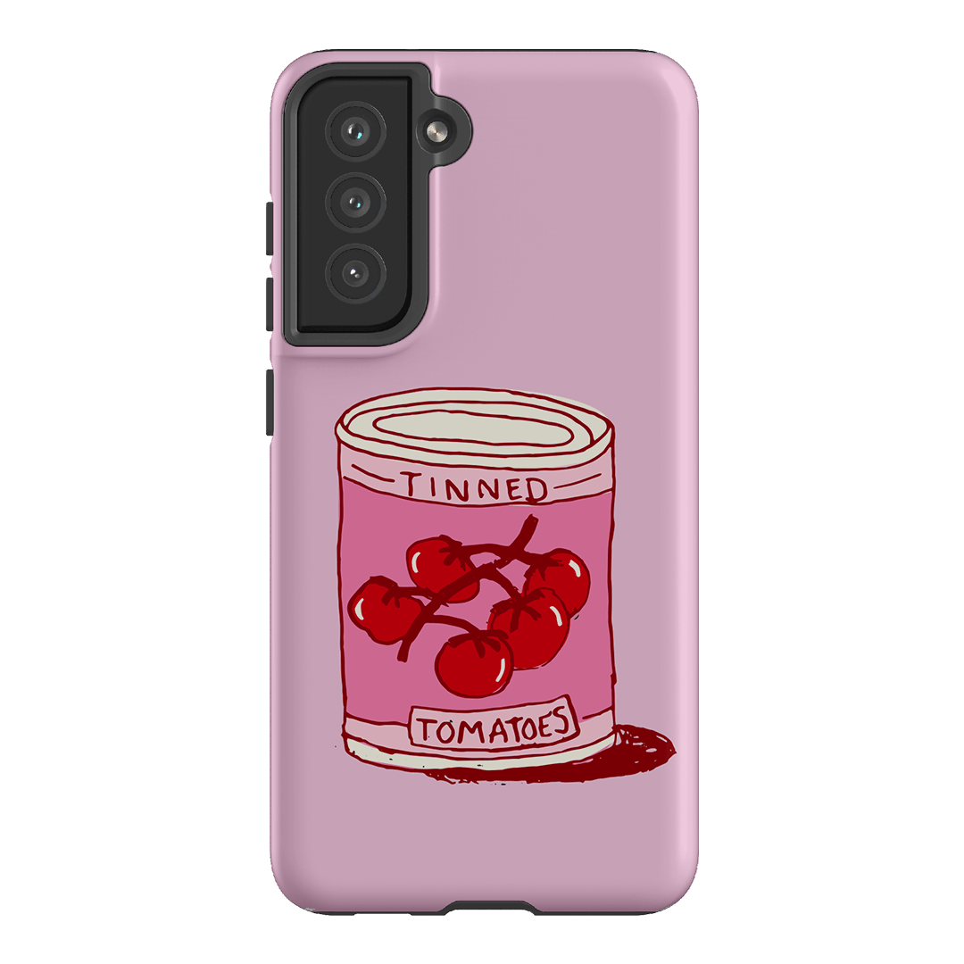 Saucy Lilac Printed Phone Cases Samsung Galaxy S21 FE / Armoured by The Dairy - The Dairy