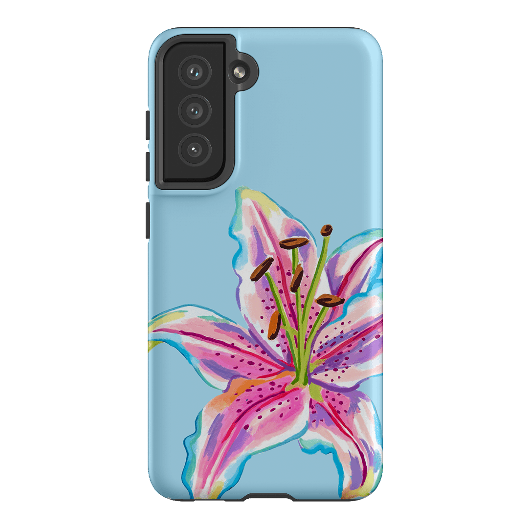 Sky Lily Printed Phone Cases Samsung Galaxy S21 FE / Armoured by Femke Studio - The Dairy