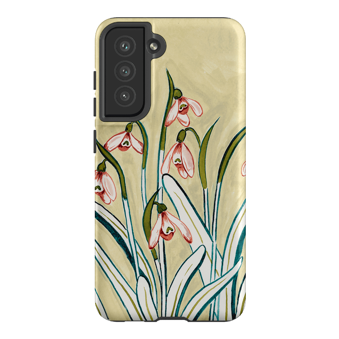 Snowdrop Printed Phone Cases Samsung Galaxy S21 FE / Armoured by Ellie Mae - The Dairy