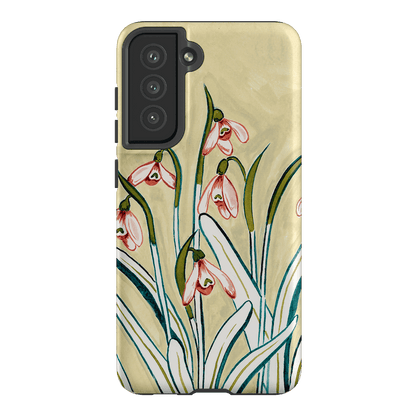 Snowdrop Printed Phone Cases Samsung Galaxy S21 FE / Armoured by Ellie Mae - The Dairy
