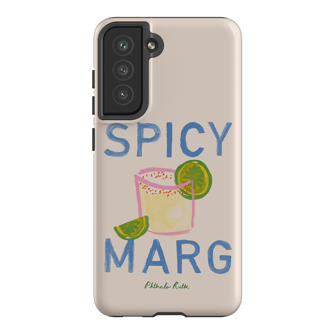 Spicy Marg Printed Phone Cases Samsung Galaxy S21 FE / Armoured by Phthalo Ruth - The Dairy
