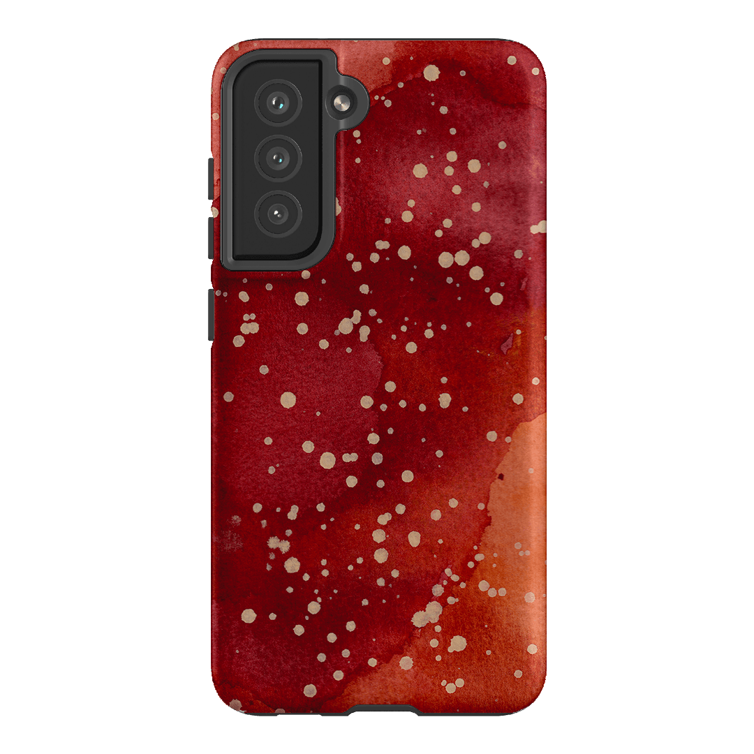 Spotty Rust Printed Phone Cases Samsung Galaxy S21 FE / Armoured by The Dairy - The Dairy