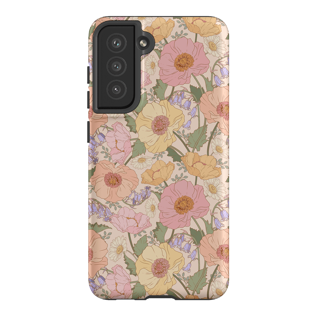 Spring Poppy Printed Phone Cases Samsung Galaxy S21 FE / Armoured by Kasiags Art - The Dairy