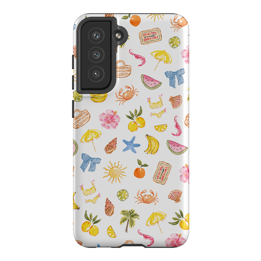 Summer Icons Printed Phone Cases Samsung Galaxy S21 FE / Armoured by Cass Deller - The Dairy