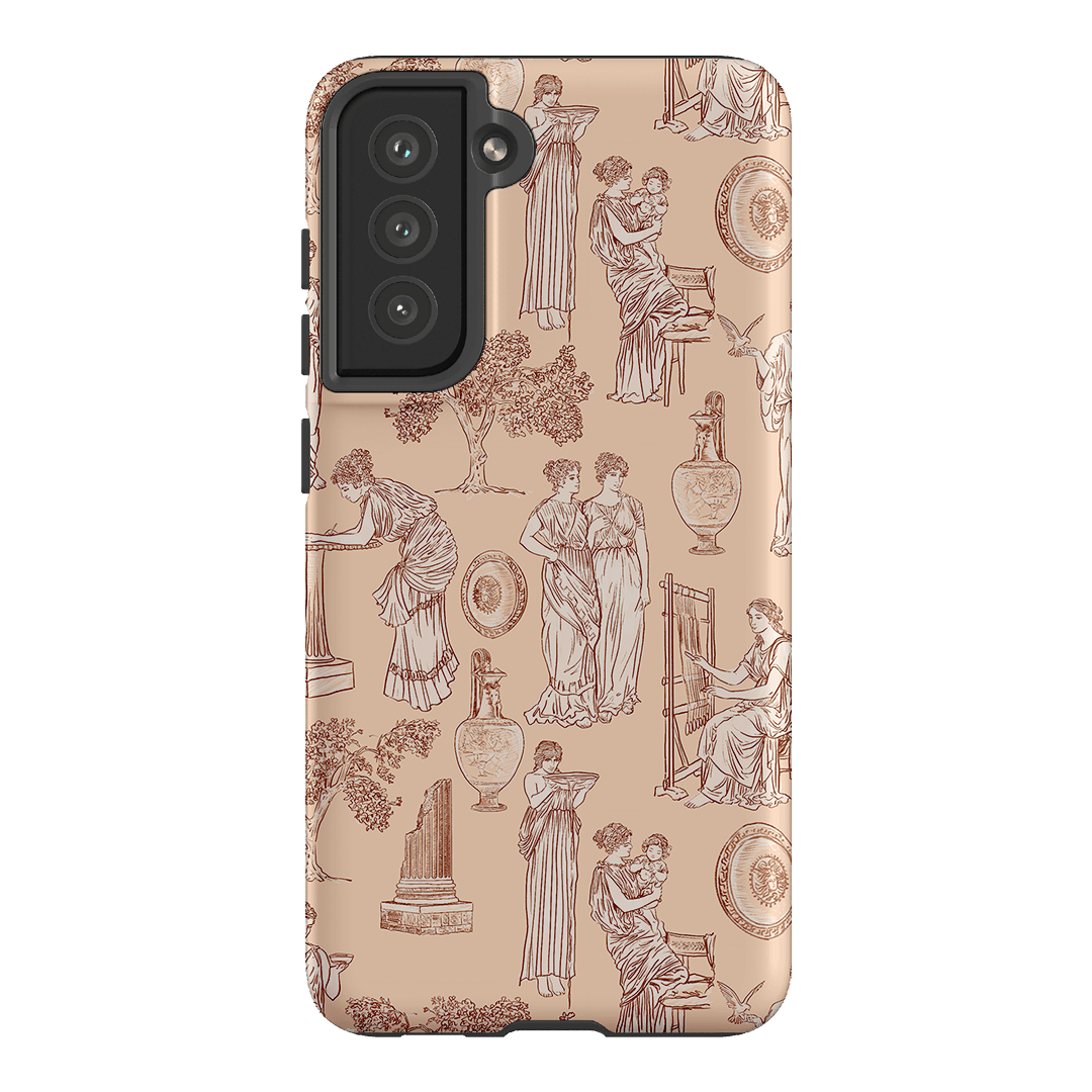 Symposium Rosewater Printed Phone Cases Samsung Galaxy S21 FE / Armoured by Veronica Tucker - The Dairy