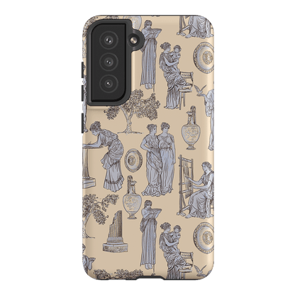 Symposium Alabaster Printed Phone Cases Samsung Galaxy S21 FE / Armoured by Veronica Tucker - The Dairy