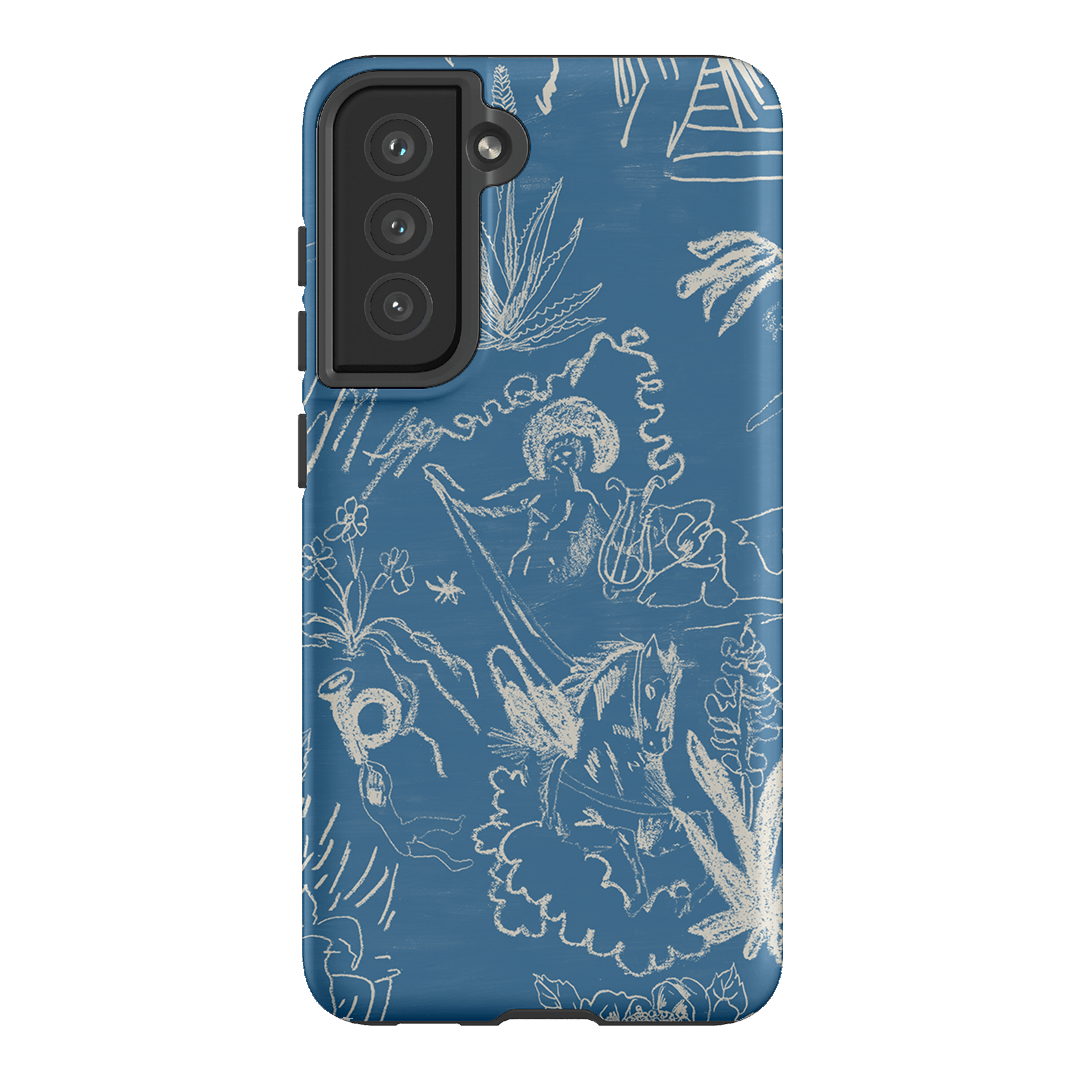 Temple Del Sol Printed Phone Cases Samsung Galaxy S21 FE / Armoured by Desmond & Dempsey - The Dairy