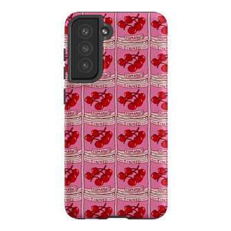Tinned Tomatoes Printed Phone Cases Samsung Galaxy S21 FE / Armoured by The Dairy - The Dairy