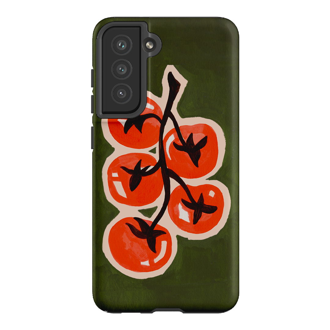 Tomatoes Printed Phone Cases Samsung Galaxy S21 FE / Armoured by Studio Bon - The Dairy