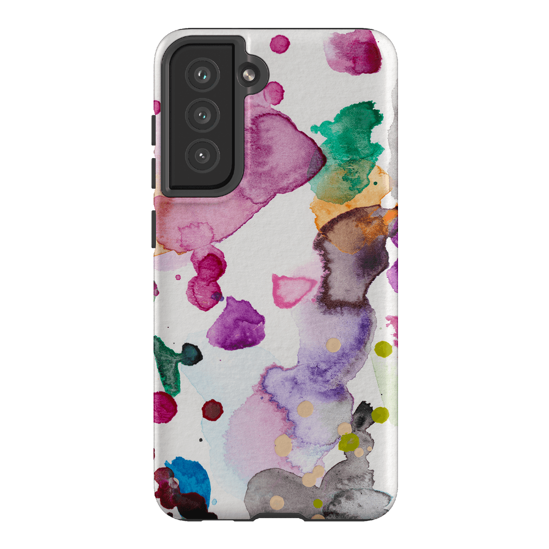 Watercolour Palette Printed Phone Cases Samsung Galaxy S21 FE / Armoured by The Dairy - The Dairy