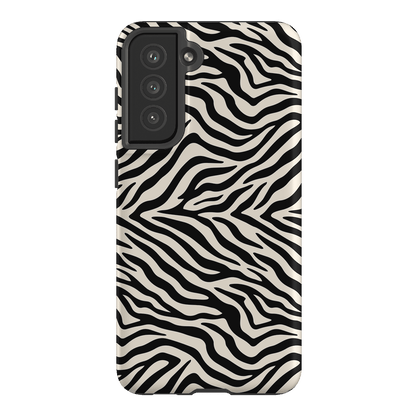 Zebra Ink Printed Phone Cases Samsung Galaxy S21 FE / Armoured by The Dairy - The Dairy