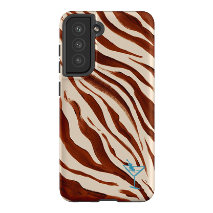 Zebra Tini Printed Phone Cases Samsung Galaxy S21 FE / Armoured by Charlie Taylor - The Dairy