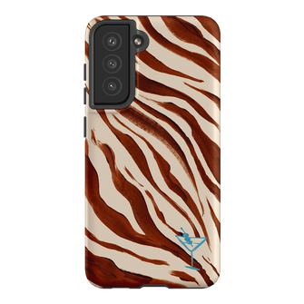 Zebra Tini Printed Phone Cases Samsung Galaxy S21 FE / Armoured by Charlie Taylor - The Dairy
