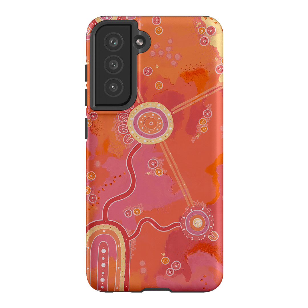 Across The Land Printed Phone Cases Samsung Galaxy S21 FE / Armoured by Nardurna - The Dairy