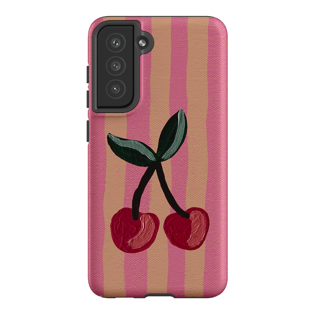 Cherry On Top Printed Phone Cases Samsung Galaxy S21 FE / Armoured by Amy Gibbs - The Dairy