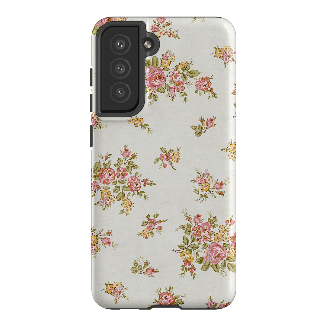Della Floral Printed Phone Cases Samsung Galaxy S21 FE / Armoured by Oak Meadow - The Dairy