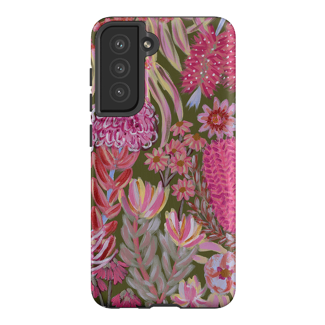 Floral Island Printed Phone Cases Samsung Galaxy S21 FE / Armoured by Amy Gibbs - The Dairy