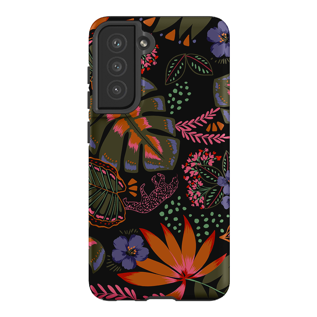 Jungle Leopard Printed Phone Cases Samsung Galaxy S21 FE / Armoured by Charlie Taylor - The Dairy