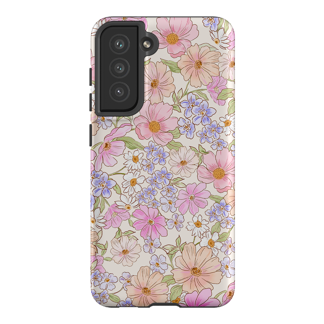 Lillia Flower Printed Phone Cases Samsung Galaxy S21 FE / Armoured by Oak Meadow - The Dairy