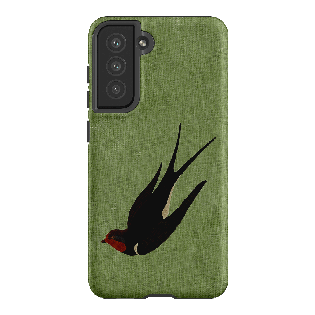 Swallow Printed Phone Cases Samsung Galaxy S21 FE / Armoured by Fenton & Fenton - The Dairy