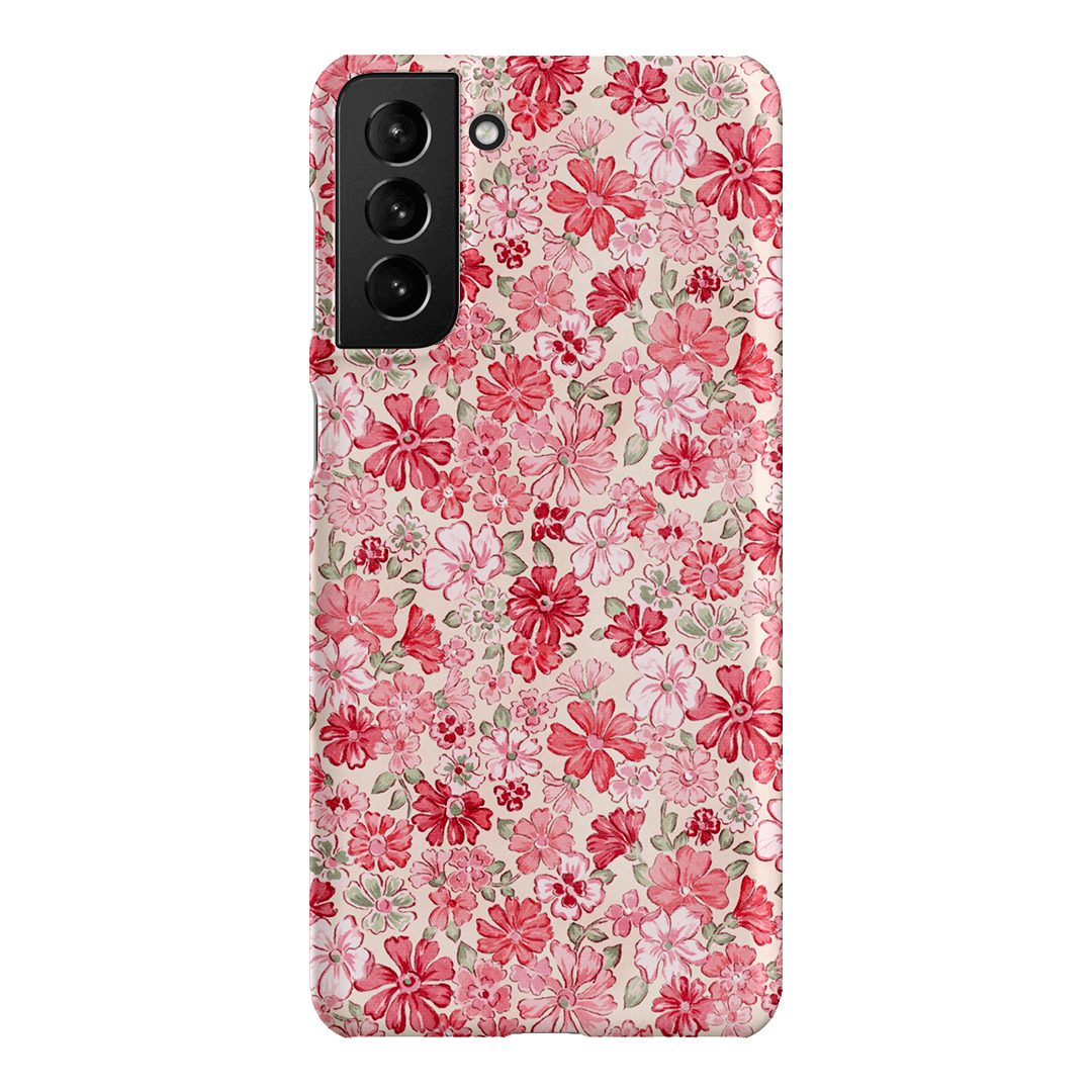 Strawberry Kiss Printed Phone Cases Samsung Galaxy S21 Plus / Snap by Oak Meadow - The Dairy