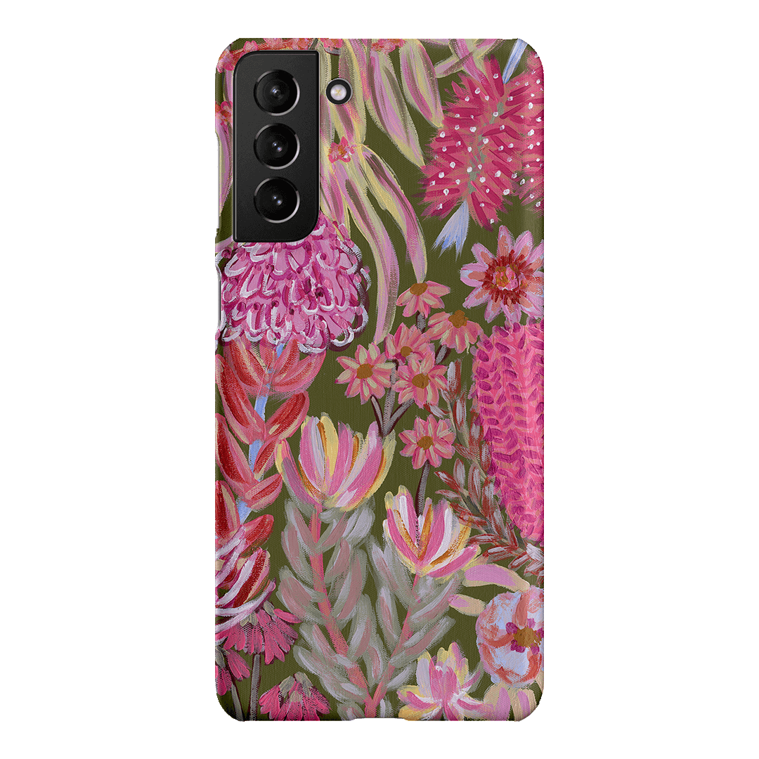 Floral Island Printed Phone Cases Samsung Galaxy S21 Plus / Snap by Amy Gibbs - The Dairy