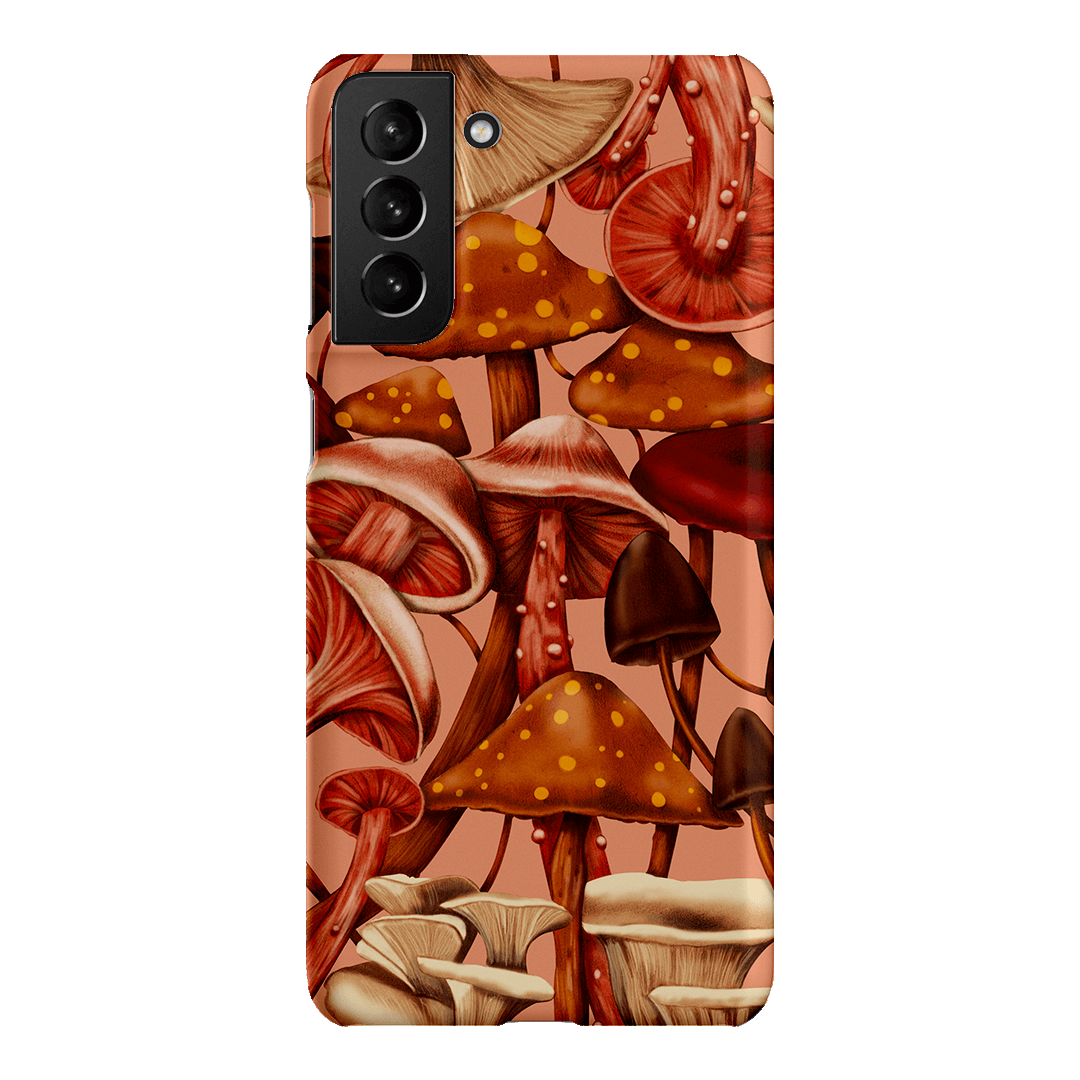 Shrooms Printed Phone Cases Samsung Galaxy S21 Plus / Snap by Kelly Thompson - The Dairy