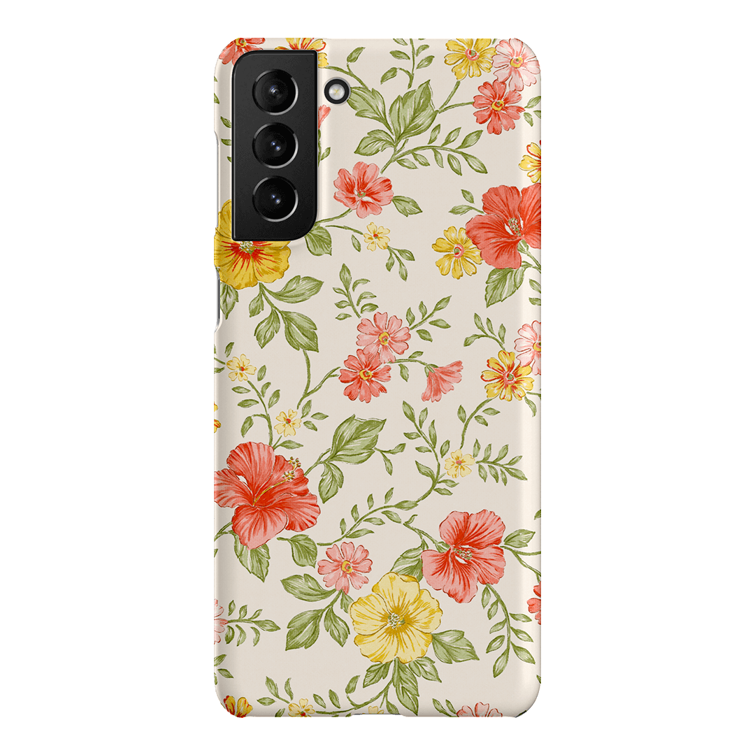 Hibiscus Printed Phone Cases Samsung Galaxy S21 Plus / Snap by Oak Meadow - The Dairy