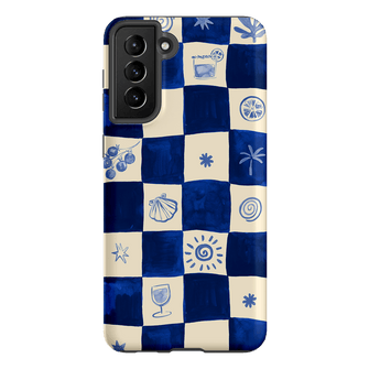 Afternoon Mezze Azure Printed Phone Cases Samsung Galaxy S21 Plus / Armoured by Charlie Taylor - The Dairy