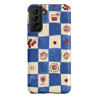 Afternoon Mezze Cornflower Printed Phone Cases Samsung Galaxy S21 Plus / Armoured by Charlie Taylor - The Dairy