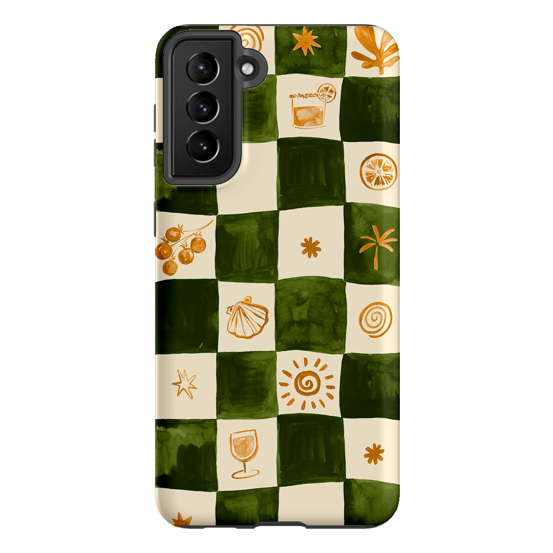 Afternoon Mezze Printed Phone Cases Samsung Galaxy S21 Plus / Armoured by Charlie Taylor - The Dairy