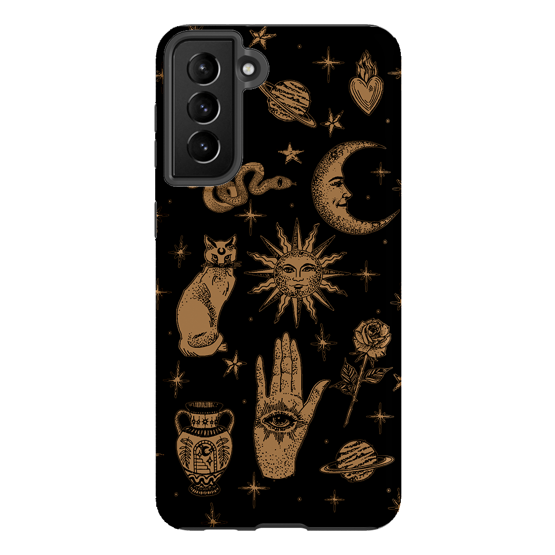 Astro Flash Noir Printed Phone Cases Samsung Galaxy S21 Plus / Armoured by Veronica Tucker - The Dairy