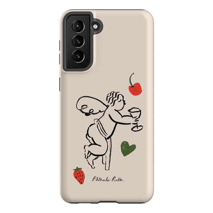 Cherub Printed Phone Cases Samsung Galaxy S21 Plus / Armoured by Phthalo Ruth - The Dairy