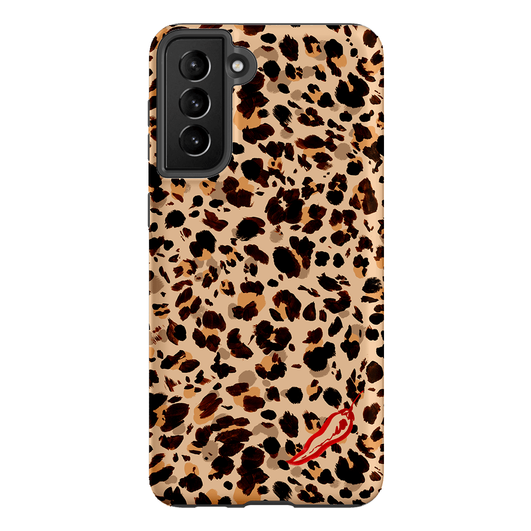 Chilli Leopard Printed Phone Cases Samsung Galaxy S21 Plus / Armoured by Charlie Taylor - The Dairy
