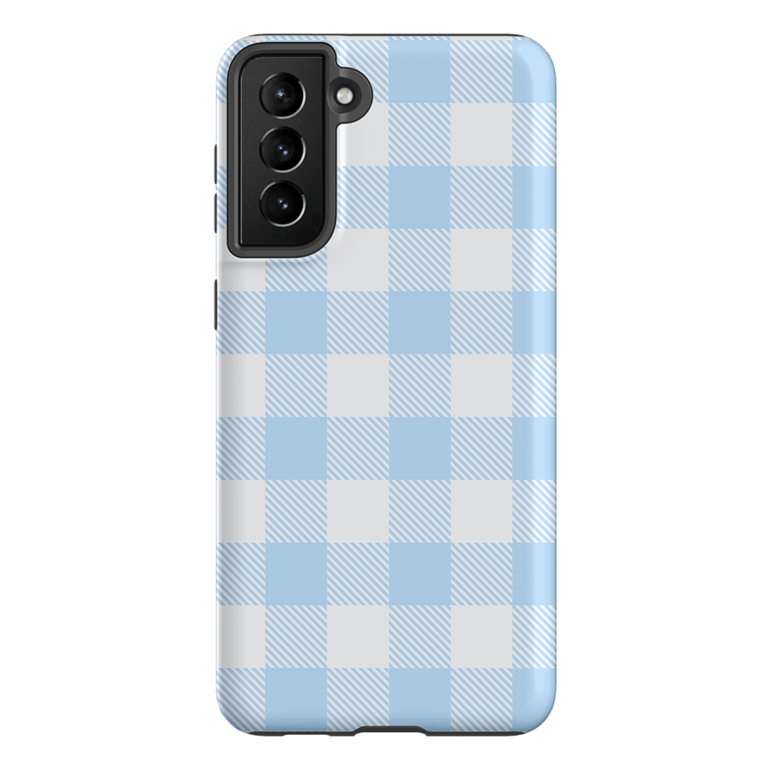 Cloud Plaid Printed Phone Cases Samsung Galaxy S21 Plus / Armoured by The Dairy - The Dairy