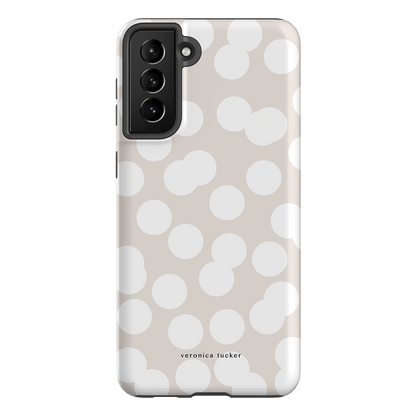 Confetti White Printed Phone Cases Samsung Galaxy S21 Plus / Armoured by Veronica Tucker - The Dairy