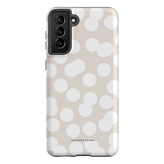 Confetti White Printed Phone Cases Samsung Galaxy S21 Plus / Armoured by Veronica Tucker - The Dairy