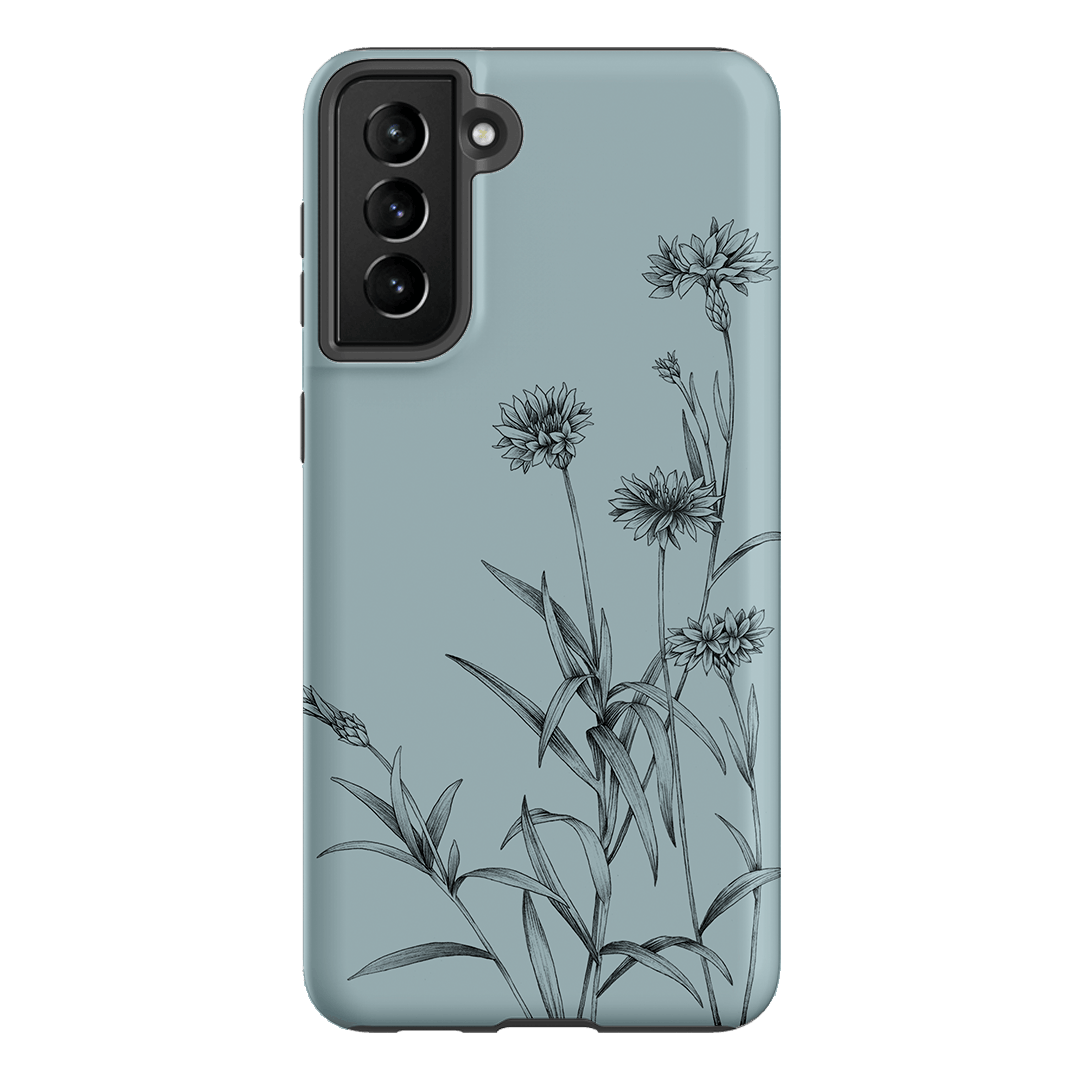 Cornflowers Study Printed Phone Cases Samsung Galaxy S21 Plus / Armoured by Typoflora - The Dairy
