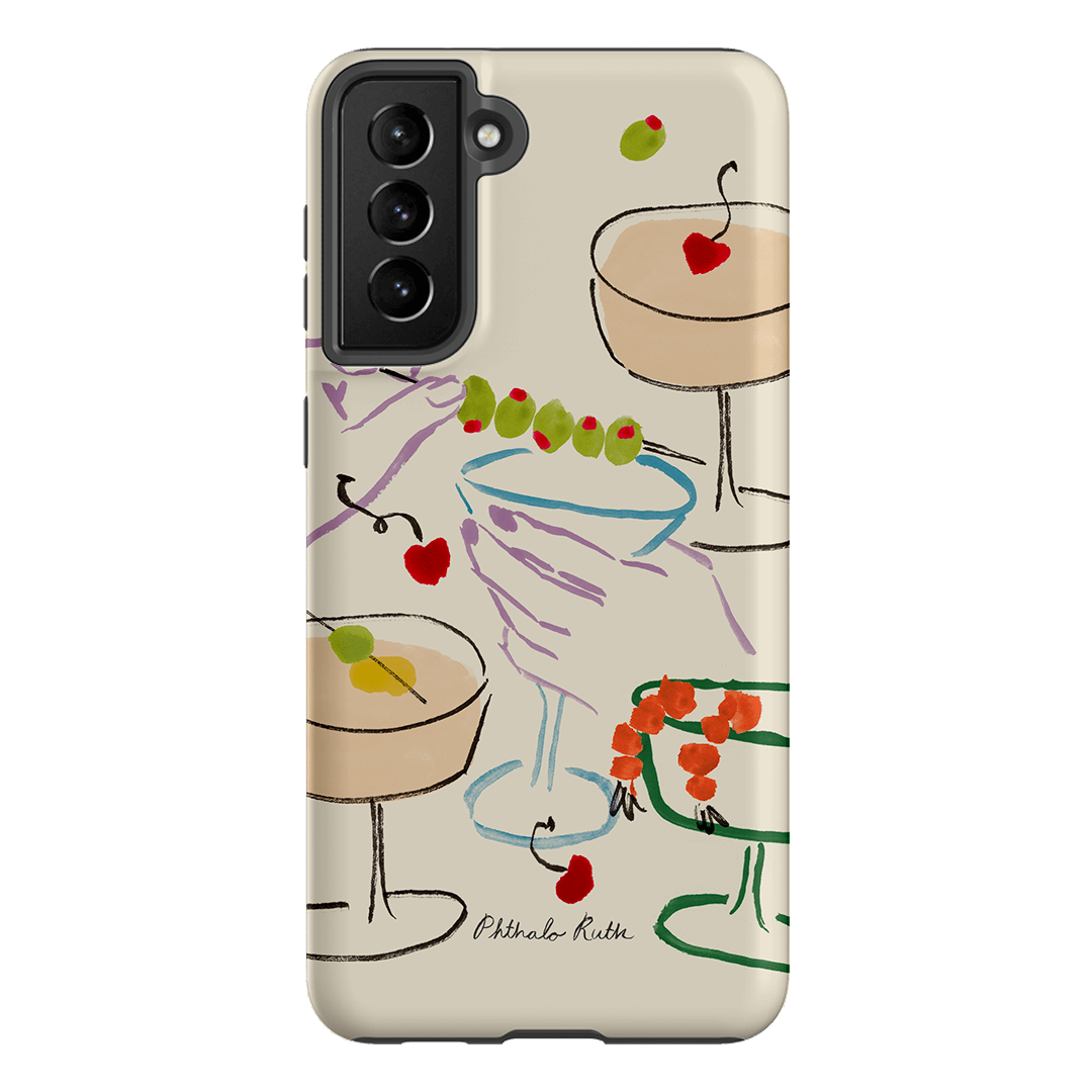 Cosmopolitan Dreams Printed Phone Cases Samsung Galaxy S21 Plus / Armoured by Phthalo Ruth - The Dairy