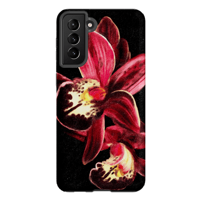 Deep Orchid Printed Phone Cases Samsung Galaxy S21 Plus / Armoured by Sally Hungerford - The Dairy