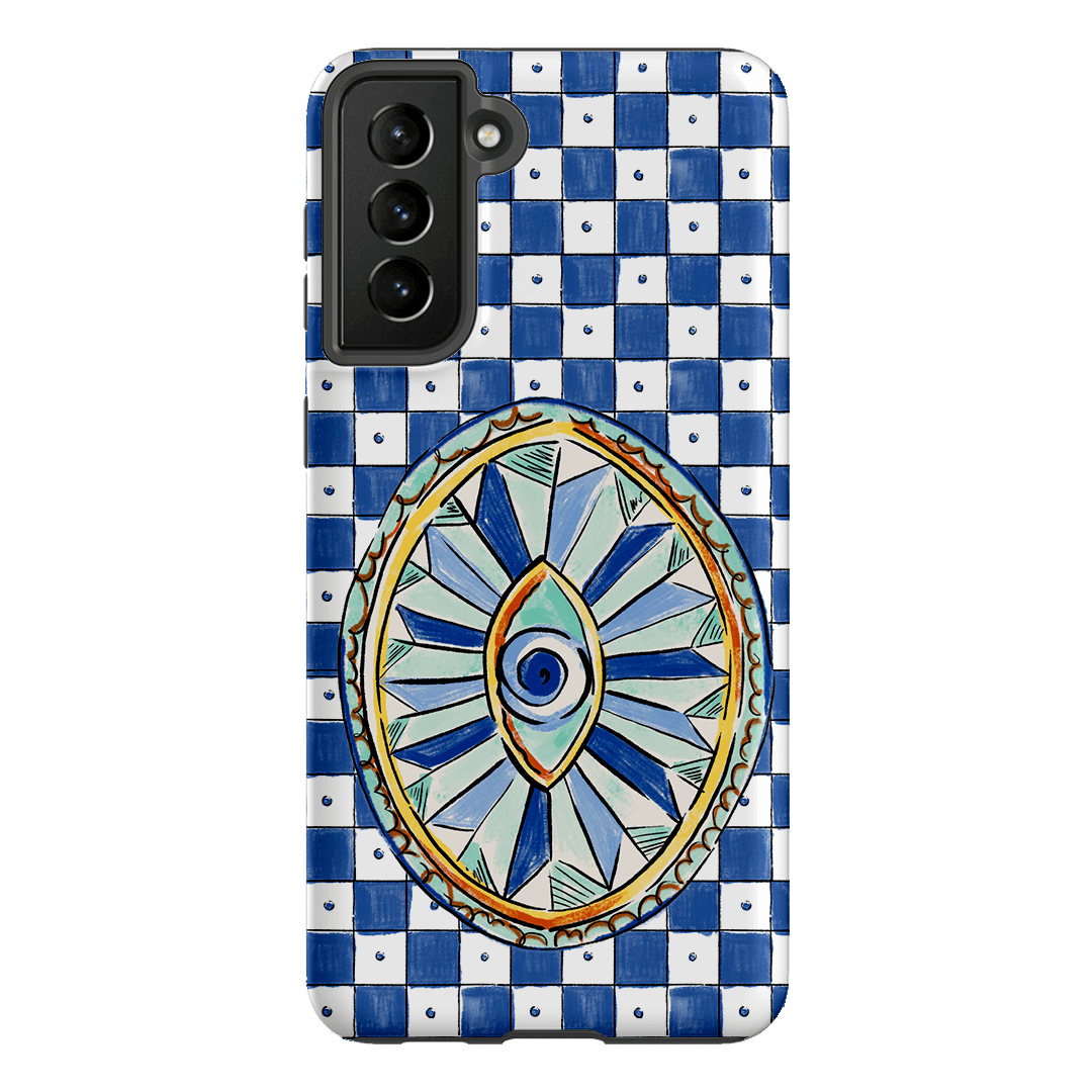 Evil Eye Printed Phone Cases Samsung Galaxy S21 Plus / Armoured by Fenton & Fenton - The Dairy