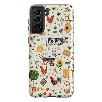 Farm Stay Printed Phone Cases Samsung Galaxy S21 Plus / Armoured by BG. Studio - The Dairy