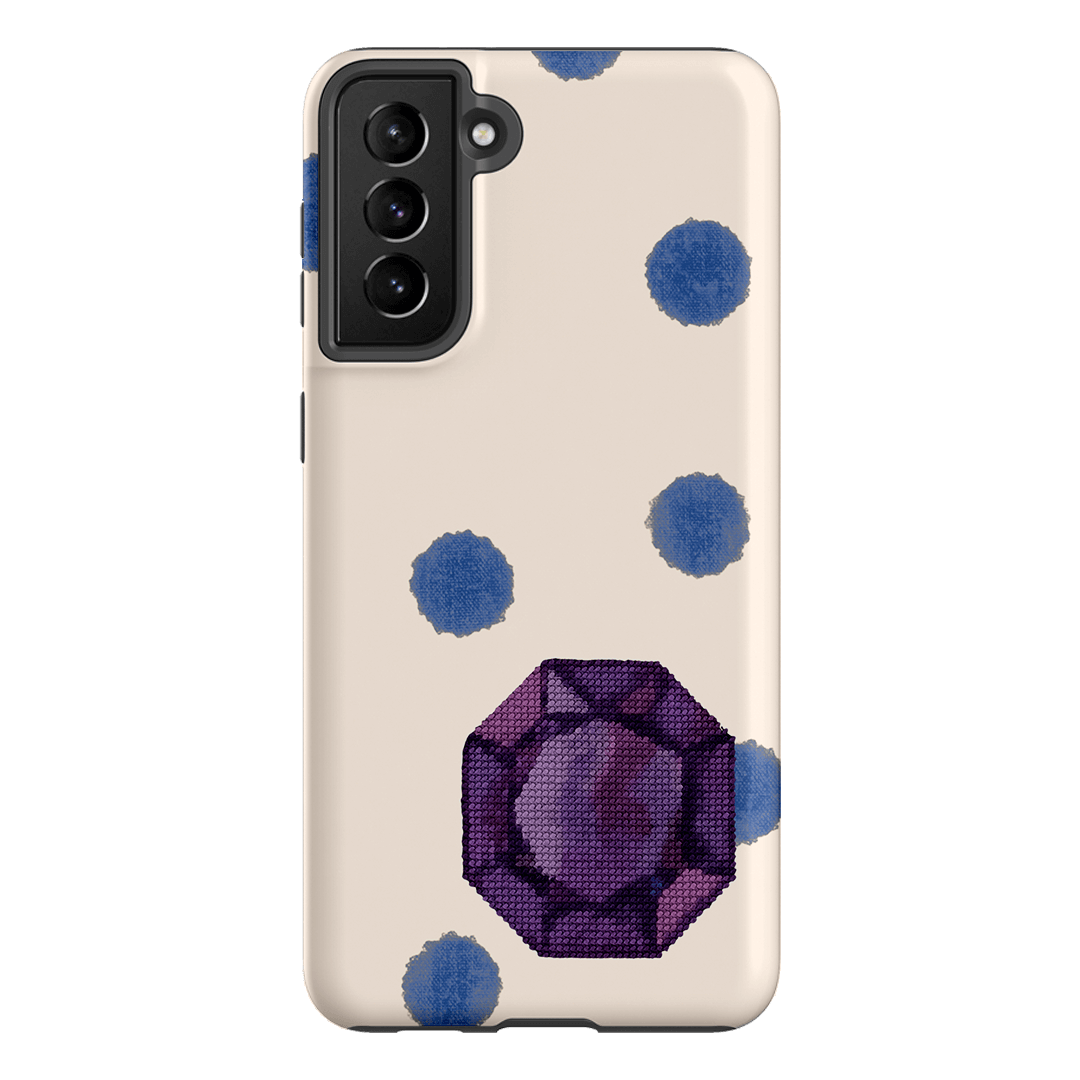 February Amethyst Printed Phone Cases Samsung Galaxy S21 Plus / Armoured by Joiana - The Dairy